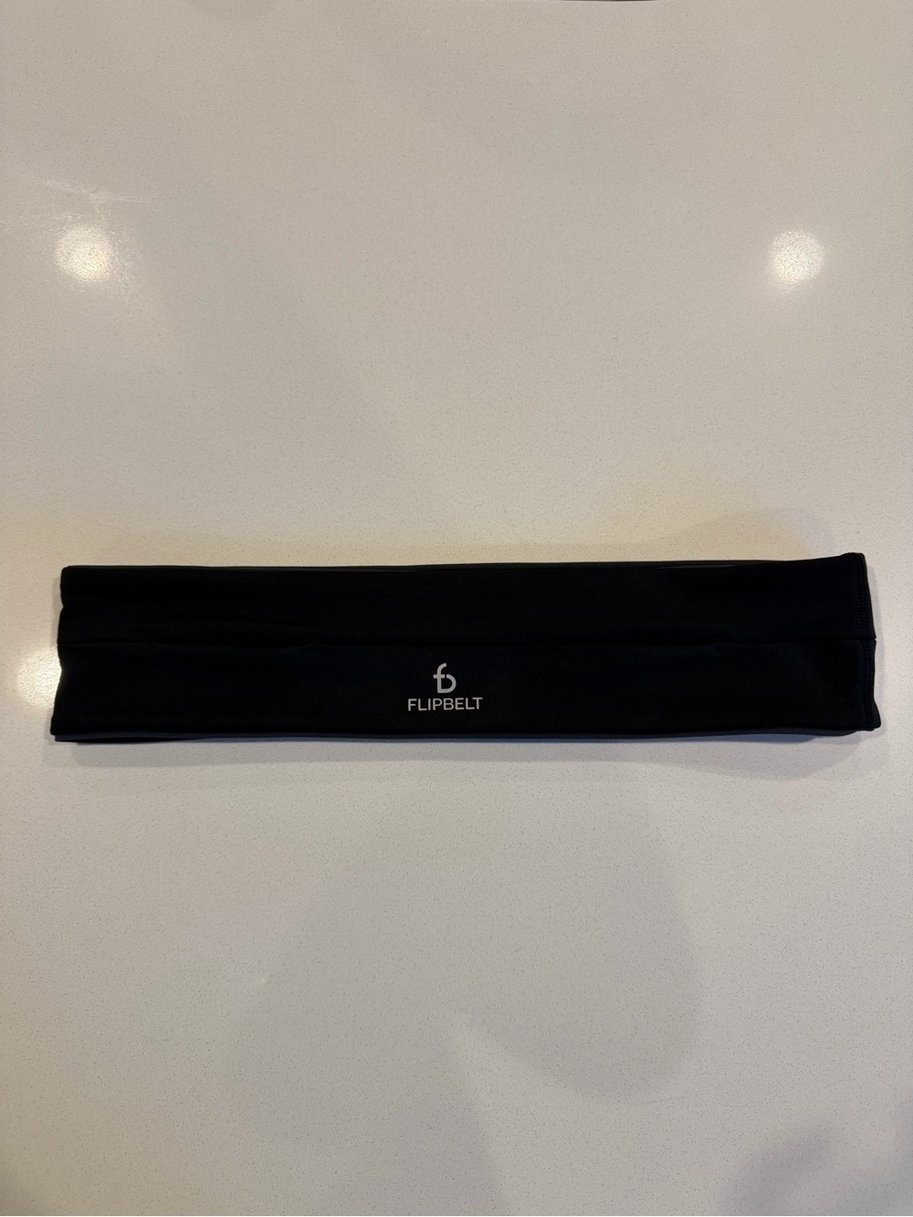FlipBelt Classic Running Belt - Size Large Black
